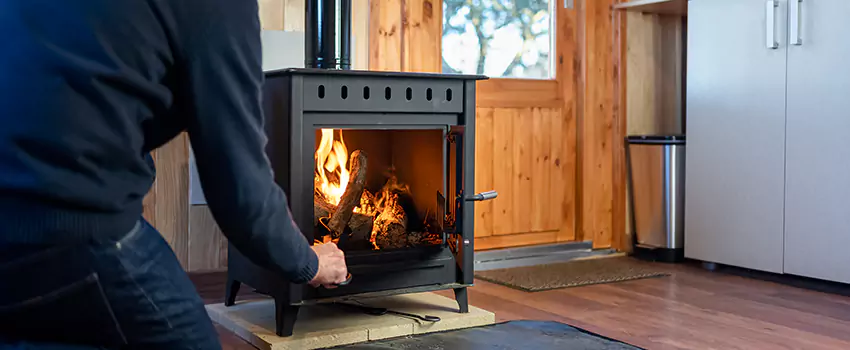 Open Hearth Wood Fireplace Installation in Wilmington, DE