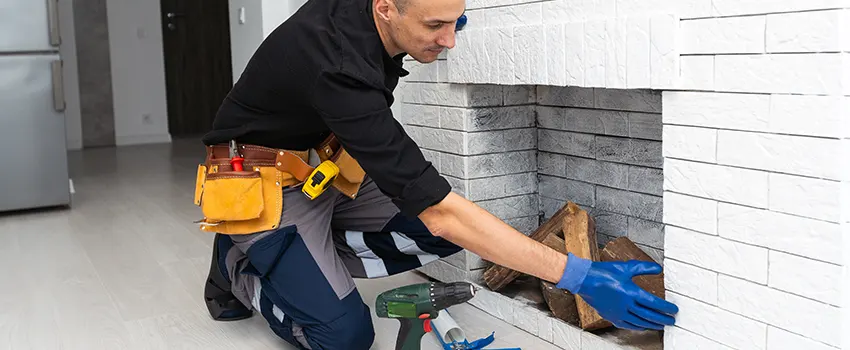 Fireplace Damaged Damper Frame Repair Services in Wilmington, Delaware