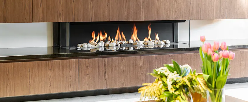 Double-height Fireplace Design Refurbishment in Wilmington, Delaware